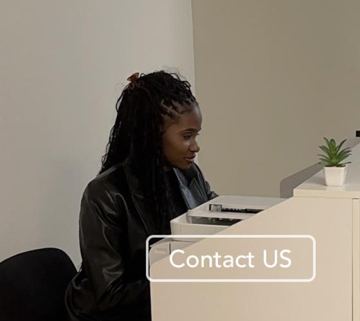 Inside the CGL Learning Institute office in Hillside, New Jersey